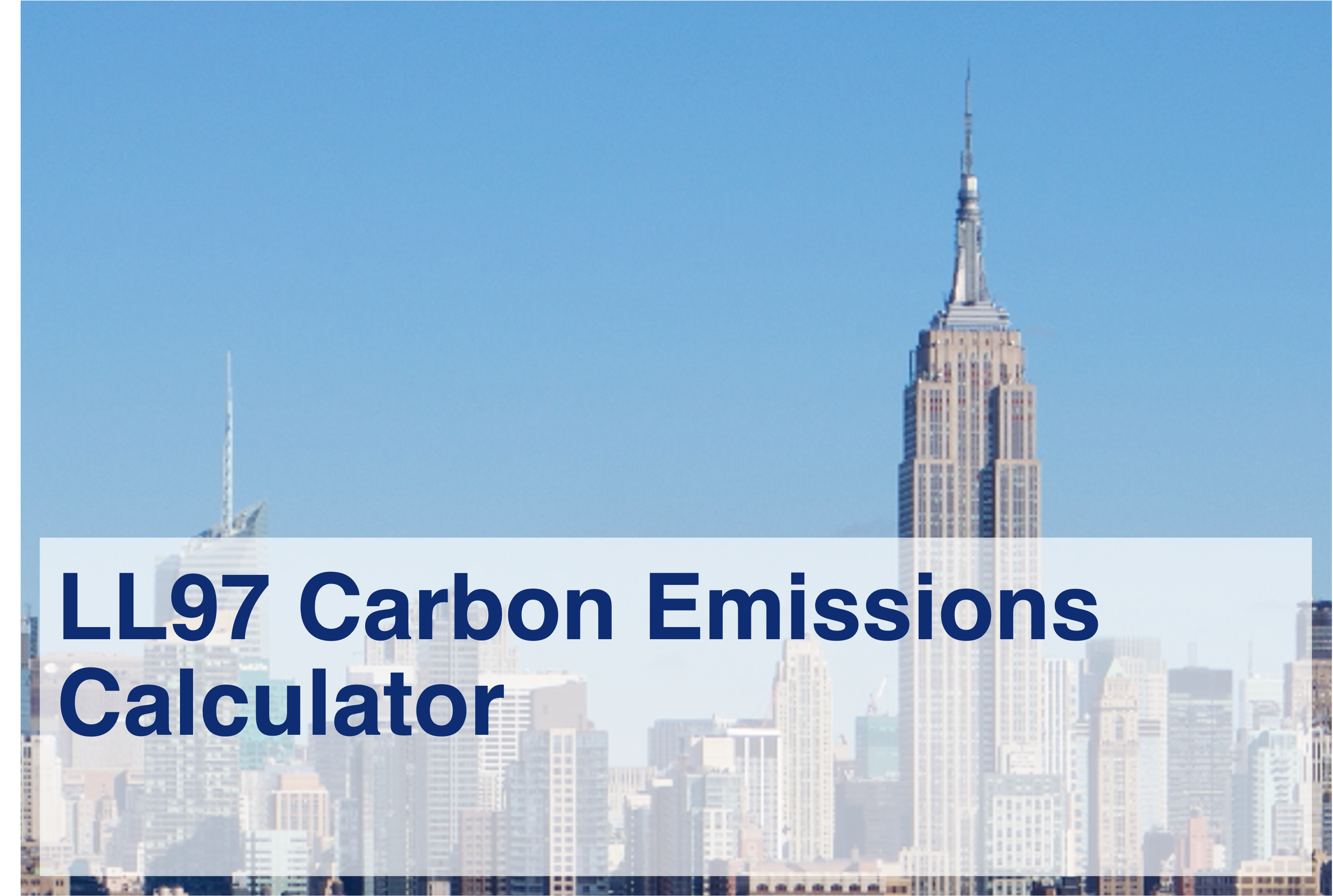 LL97 Carbon Emissions Calculator